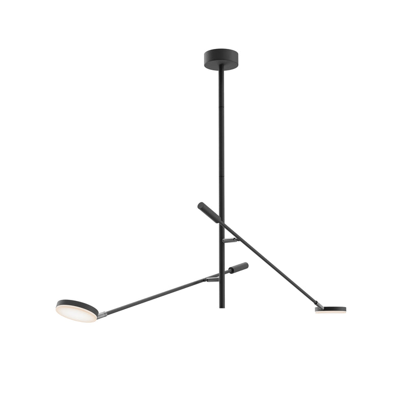Plafoniera Modern Negru
