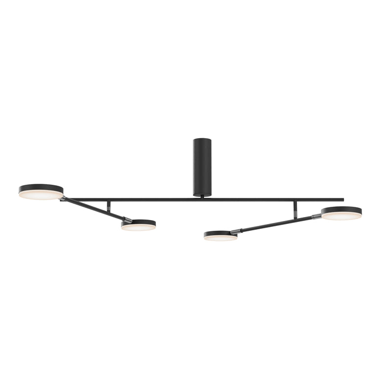 Plafoniera Modern Negru