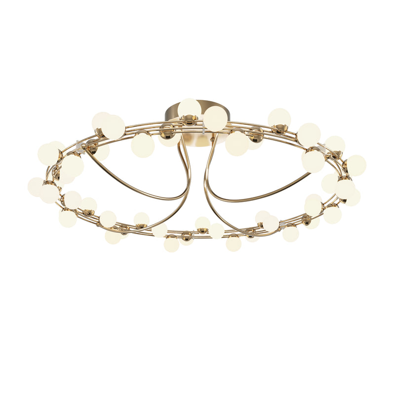 Plafoniera LED Maytoni Tessara, 72W, Auriu, 5600 lm, 3000K