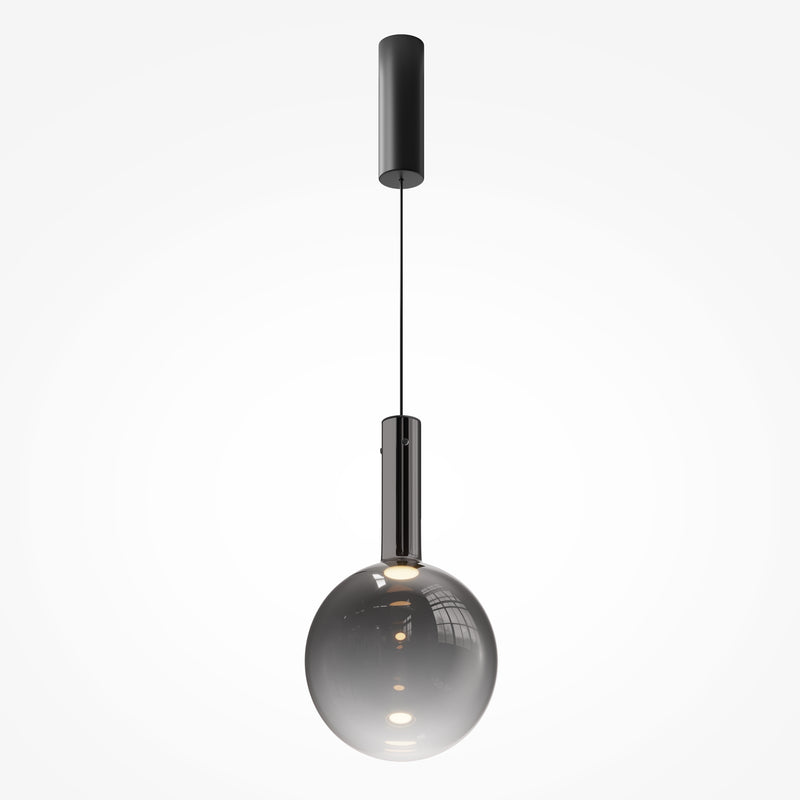 Lustra LED Maytoni Modern Nebula, Negru, LED 6W, 700lm 3000K
