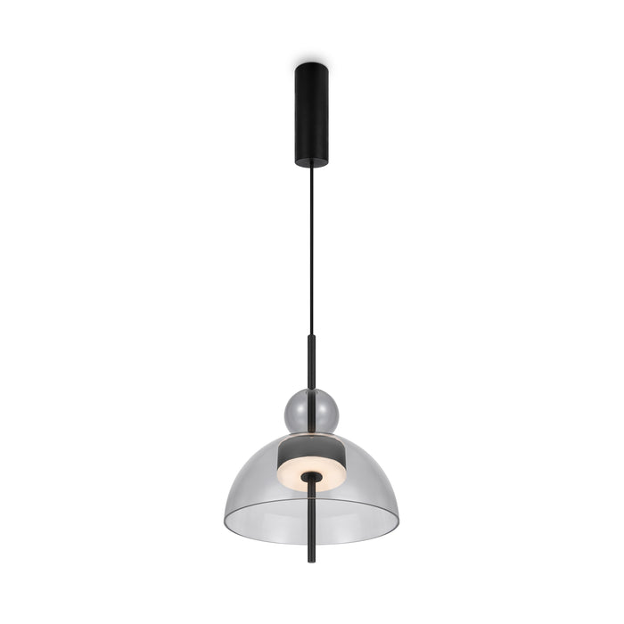 Lustra LED Maytoni Modern Bangkok, Negru, LED 12W, 1200lm 3000K MOD185PL-L11B3K1