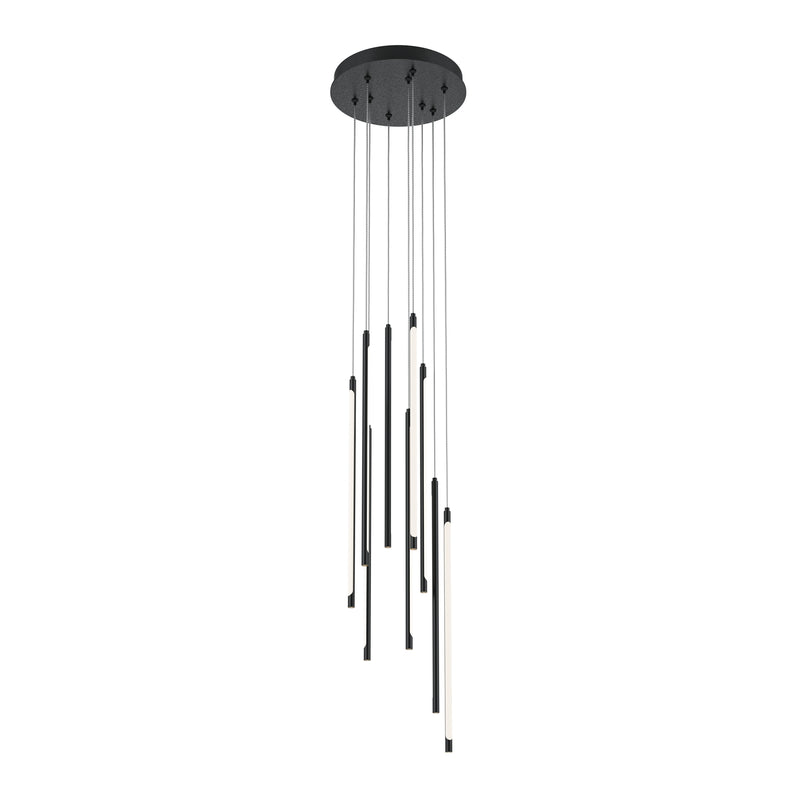 Lustra LED Maytoni Light stick, Negru, LED 46W, 3350lm 3000K Dimabil