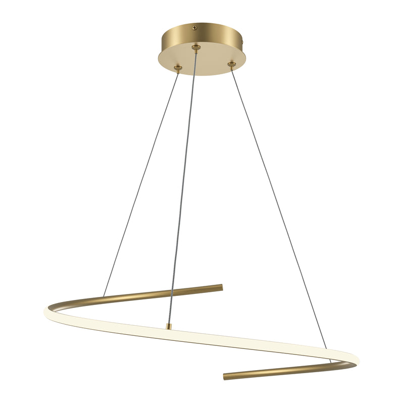 Lustra LED Maytoni Modern Curve, Alama, LED 31W, 2100lm