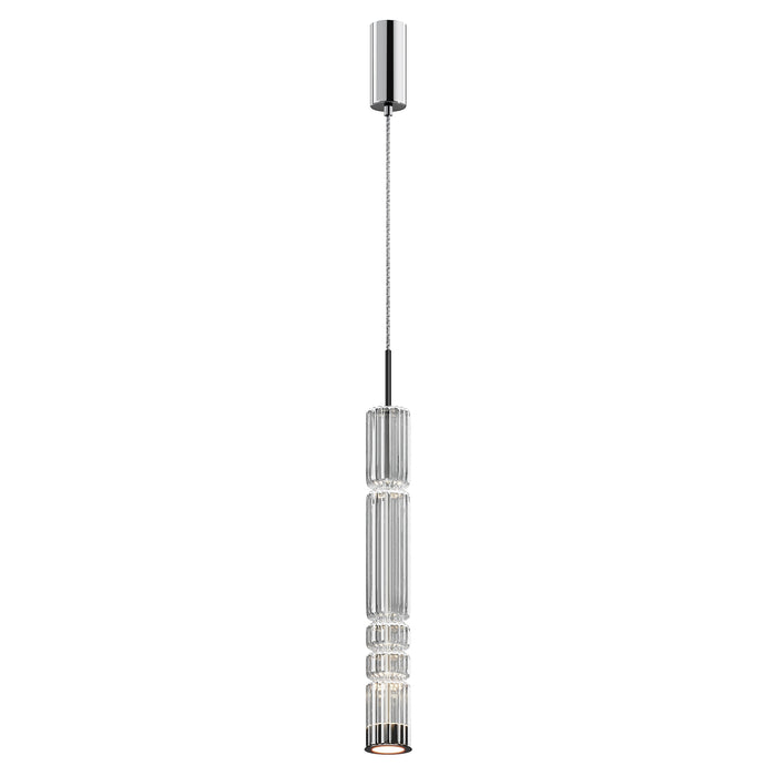 Lustra LED Maytoni Modern Ordo, Crom, LED 8W, 920lm 3000K MOD272PL-L12CH3K