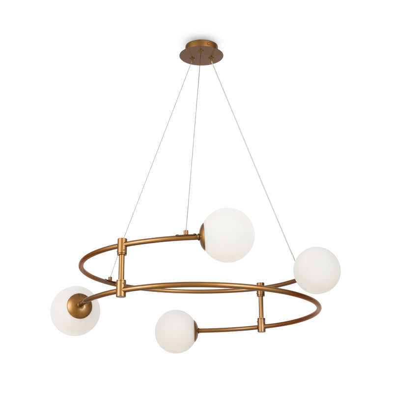 Lustra Living Maytoni Balance Auriu, 4XG9