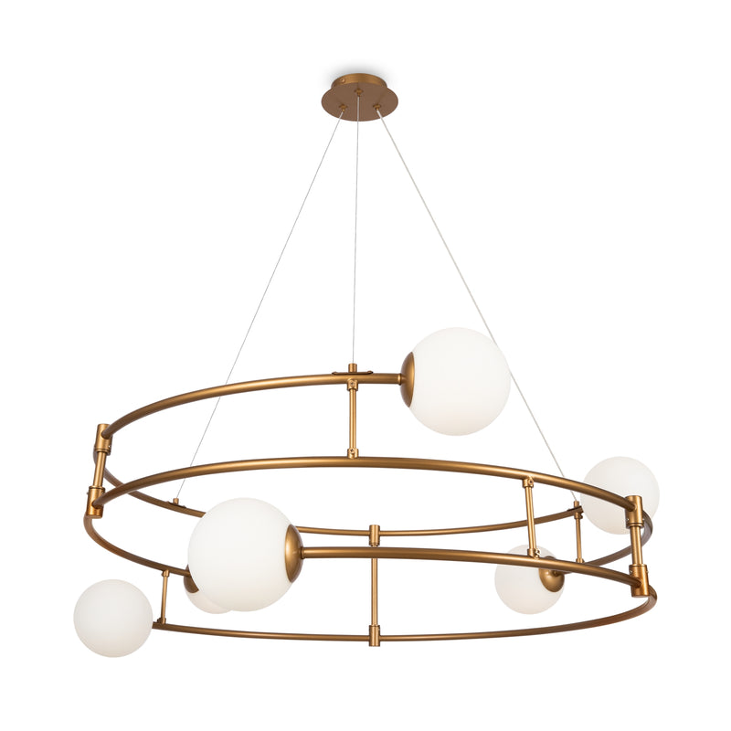 Lustra Living Maytoni Balance Auriu, 6XG9