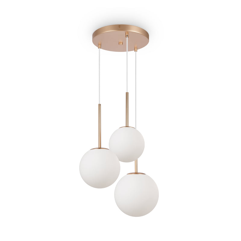 Lustra Dormitor Maytoni Basic form Auriu, 3XE14