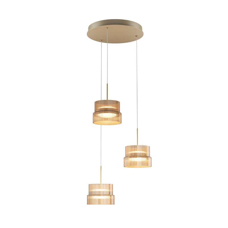 Lustra Modern Bronz