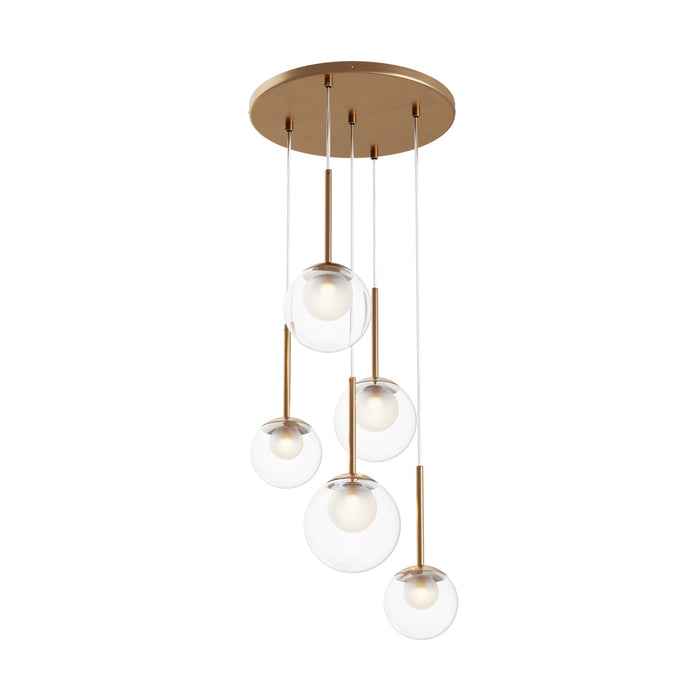 Lustra Maytoni Modern Basic form, Auriu   , G9 20W,   MOD521PL-05G