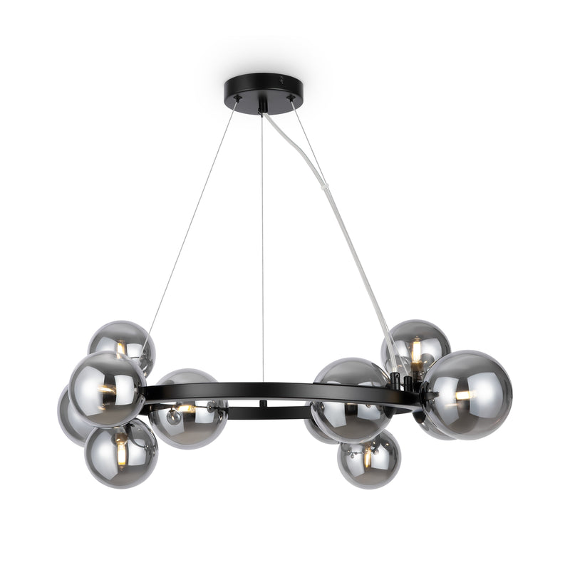 Lustra Living Maytoni Dallas Negru, 11XG9