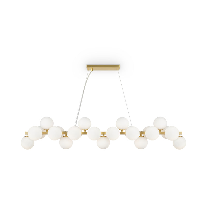 Lustra Living Maytoni Dallas Auriu, 25XG9