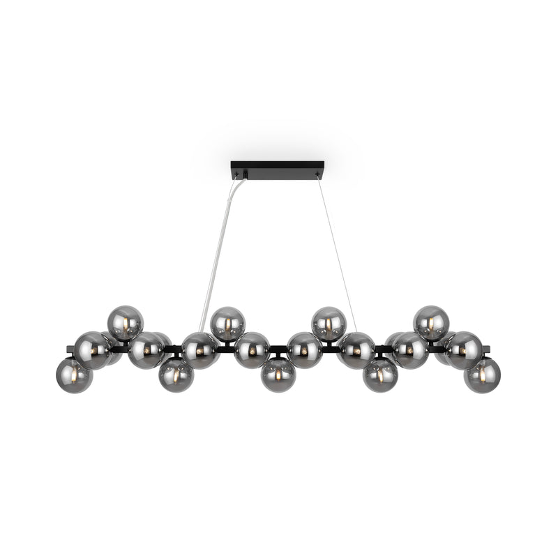 Lustra Living Maytoni Dallas Negru, 25XG9