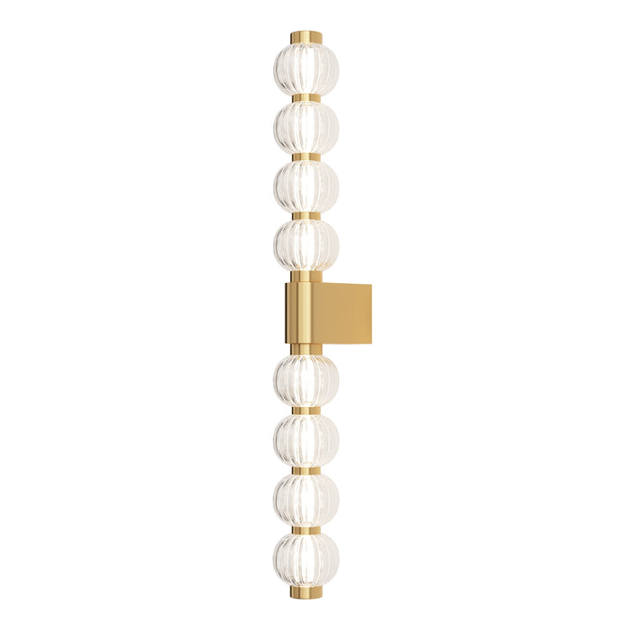 Aplica LED Maytoni Modern Amulet, Auriu, LED 19W, 800lm 3000K  MOD555WL-L13G3K