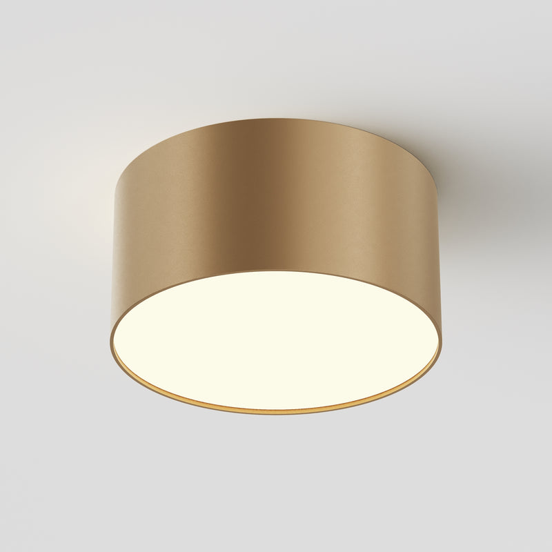 Lampa de tavan LED Maytoni Technical Zon, Auriu mat, LED 12W, 600lm 3000K