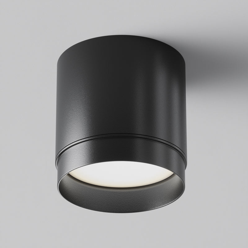 Lampa de tavan Maytoni Technical Polar, Negru, GX53 15W