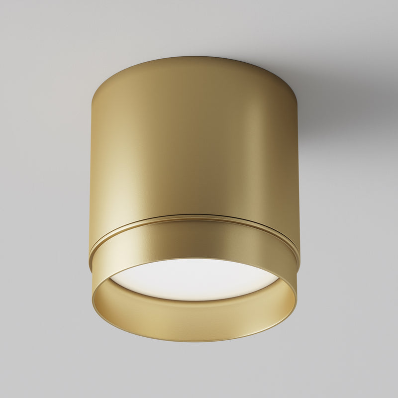 Lampa de tavan Maytoni Technical Polar, Auriu mat, GX53 15W