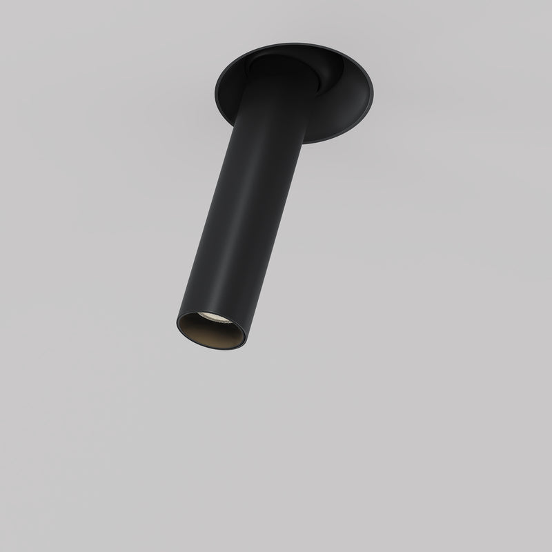 Lampa de Tavan Incastrata, Reglabila Maytoni Technical Focus T, Negru, LED 7W, 460lm 3000K