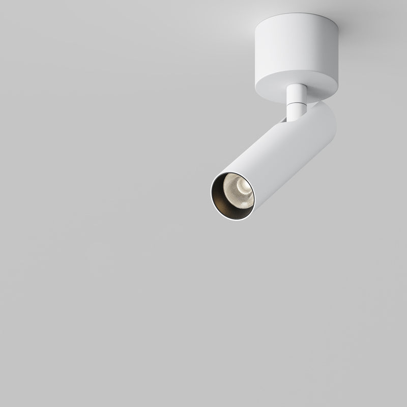 Lampa de tavan LED Maytoni Technical Focus T, Alb, LED 6W, 290lm 3000K
