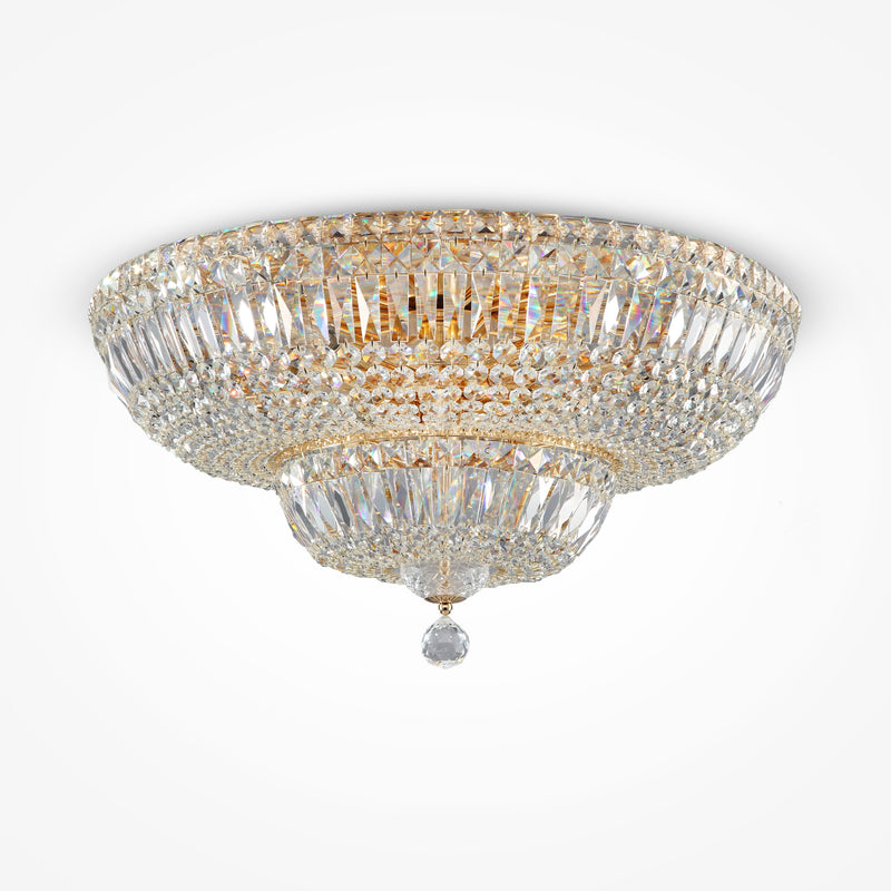 Plafoniera Living Maytoni Classic Basfor Auriu antic, 16XE14