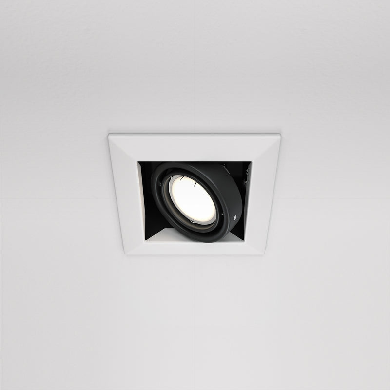 Spot incastrat Maytoni Technical Metal Modern Alb, 1XGU10