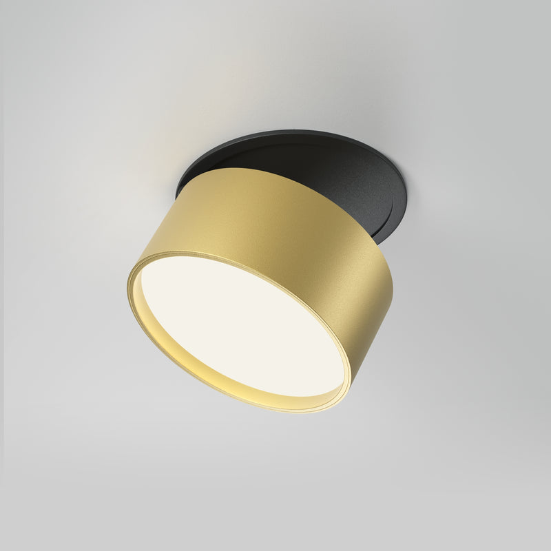 Spot incastrat Downlight Negru