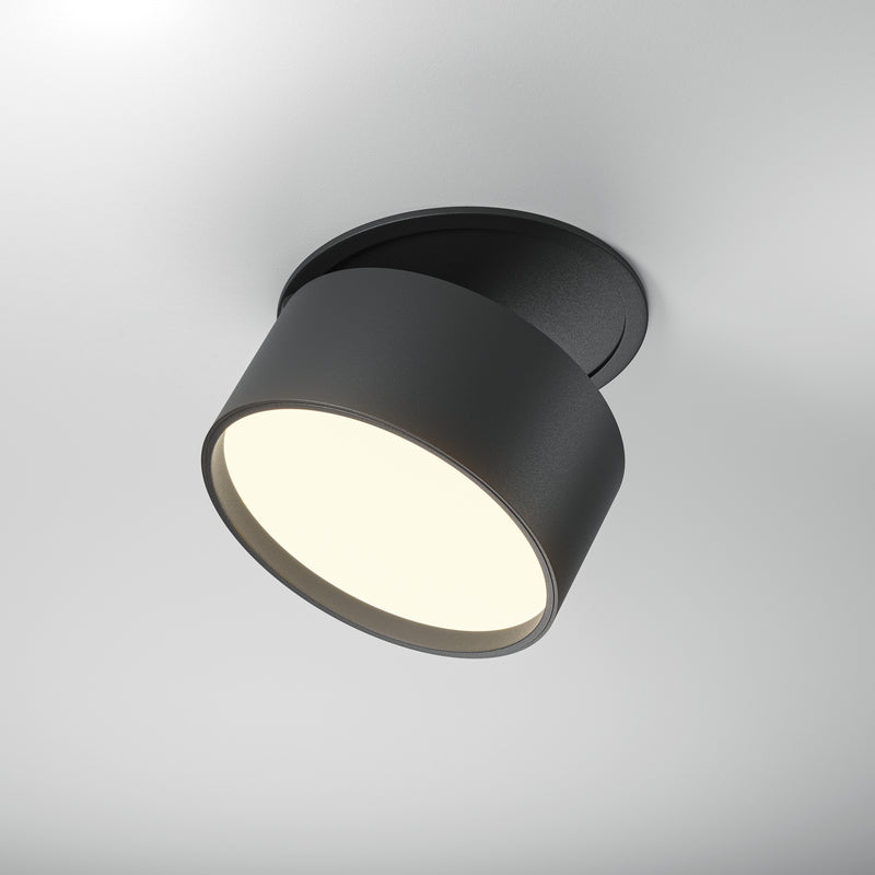 Spot incastrat Downlight Negru
