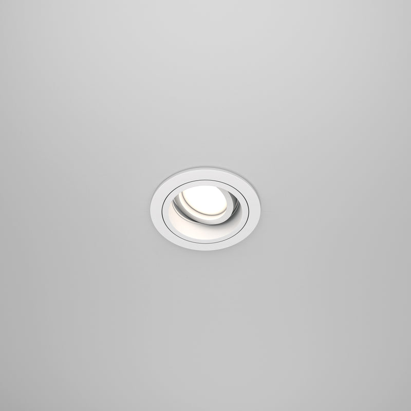 Spot incastrat Maytoni Technical Atom Alb, 1XGU10