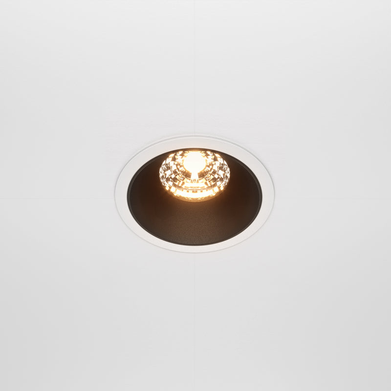 Spot incastrat Downlight White and black