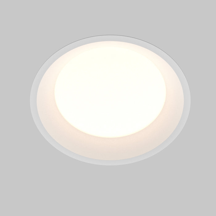 Spot LED incastrat baie / bucatarie Maytoni Technical Okno, Alb, LED 24W, 1840lm   DL055-24W3-4-6K-W