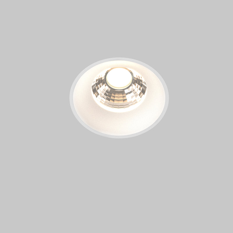 Spot LED Incastrat Maytoni Technical Round, Alb, LED 12W, 920lm 3000K