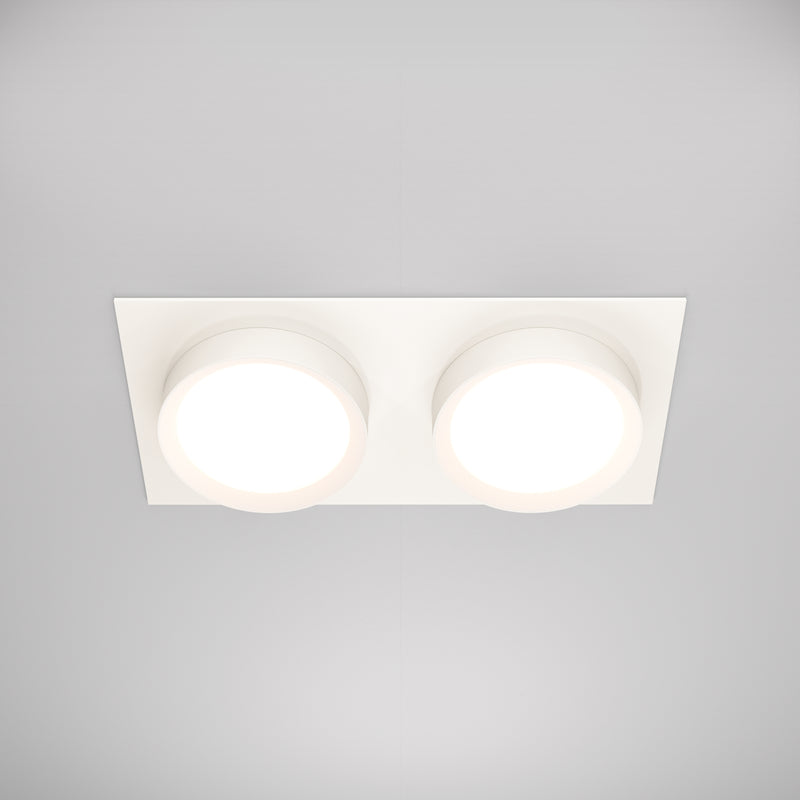 Spot Incastrat Maytoni Technical Hoop, Alb, GX53 15W