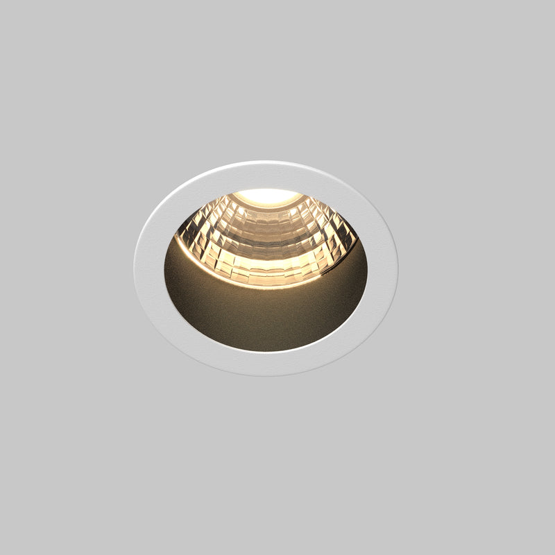 Spot LED Incastrat Maytoni Technical Minor, Alb | Negru, LED 5W, 230lm 3000K