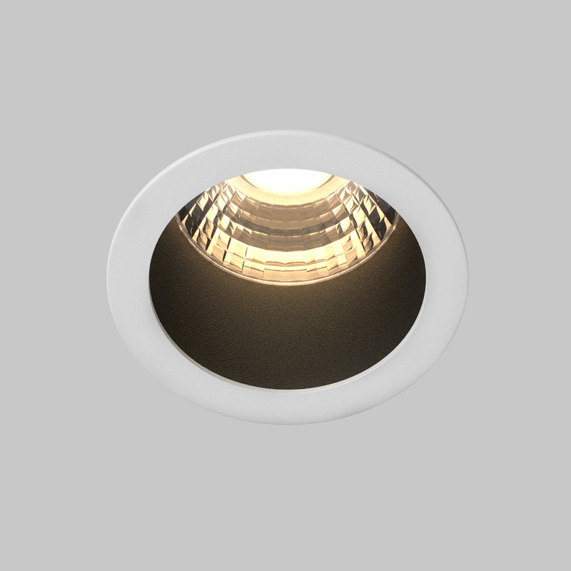 Spot LED Incastrat Maytoni Technical Minor, Alb | Negru, LED 9W, 700lm 3000K