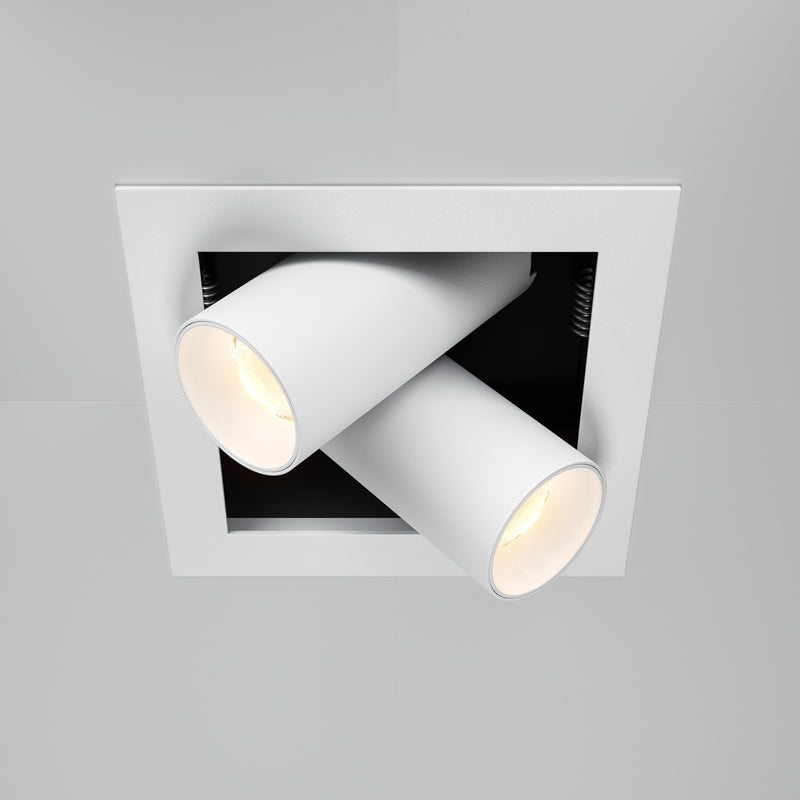 Spot LED Incastrat Maytoni Technical Magnum, Alb, LED 14W, 1250lm 3000K