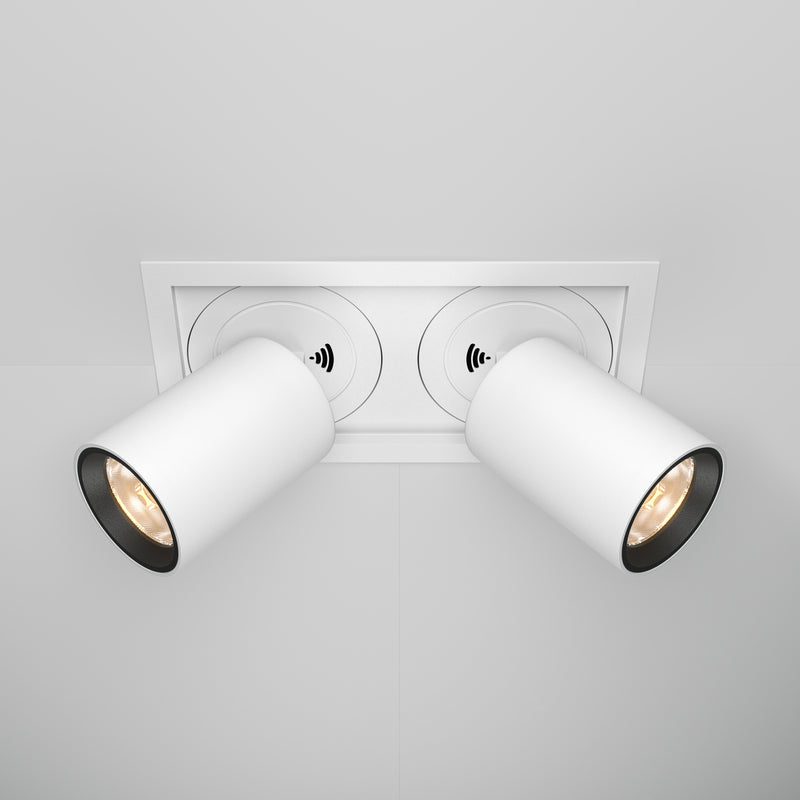 Spot LED Incastrat Maytoni Technical Hidden, Alb, LED 20W, 1450lm 3000K