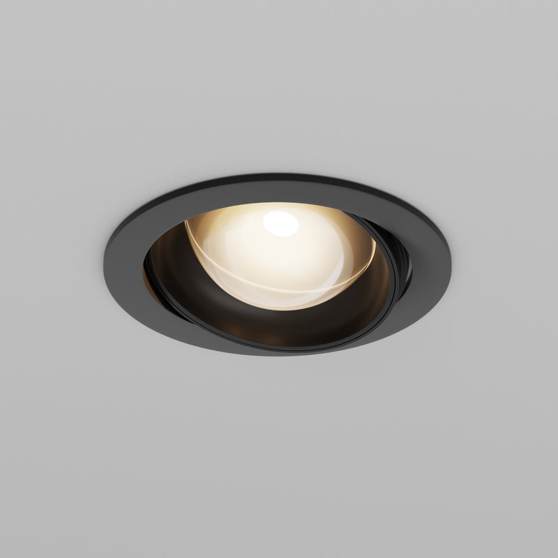 Spot incastrat Downlight Negru