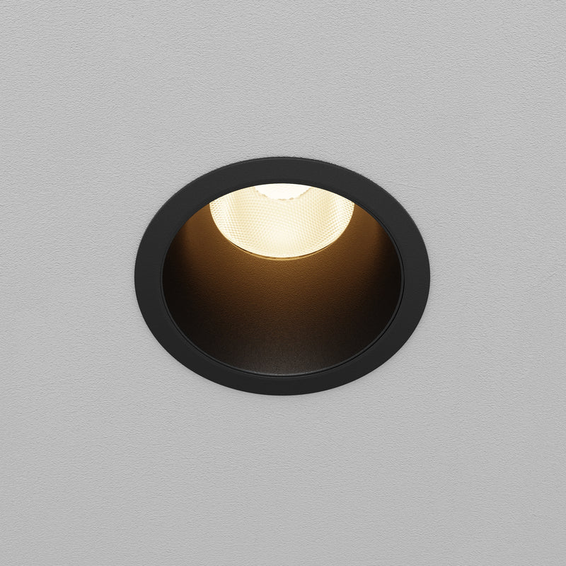 Spot incastrat Downlight Negru