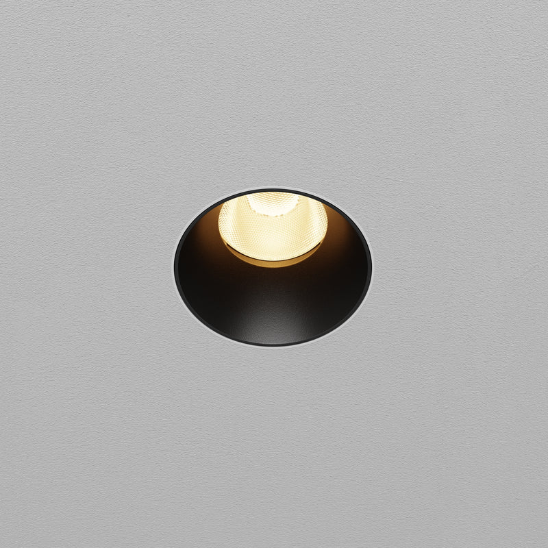 Spot incastrat Downlight Negru
