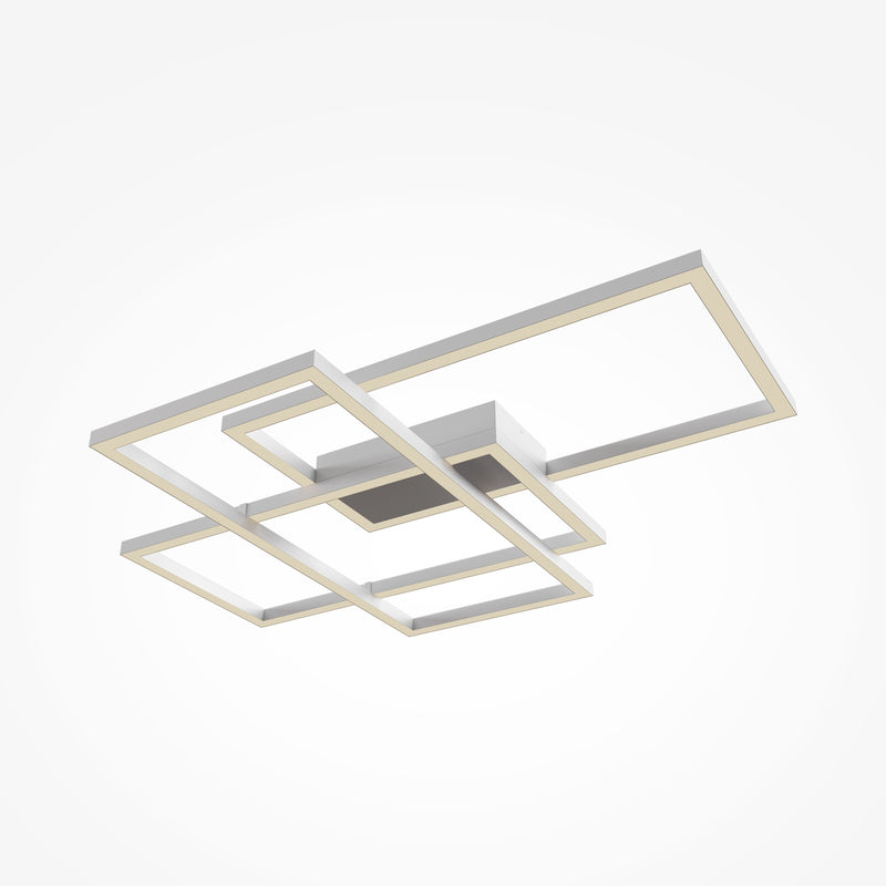 Plafoniera LED Maytoni Rida, 78W, Alb, 4300lm, 3000–4000K