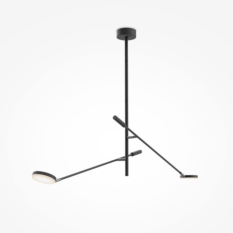 Plafoniera Modern Negru