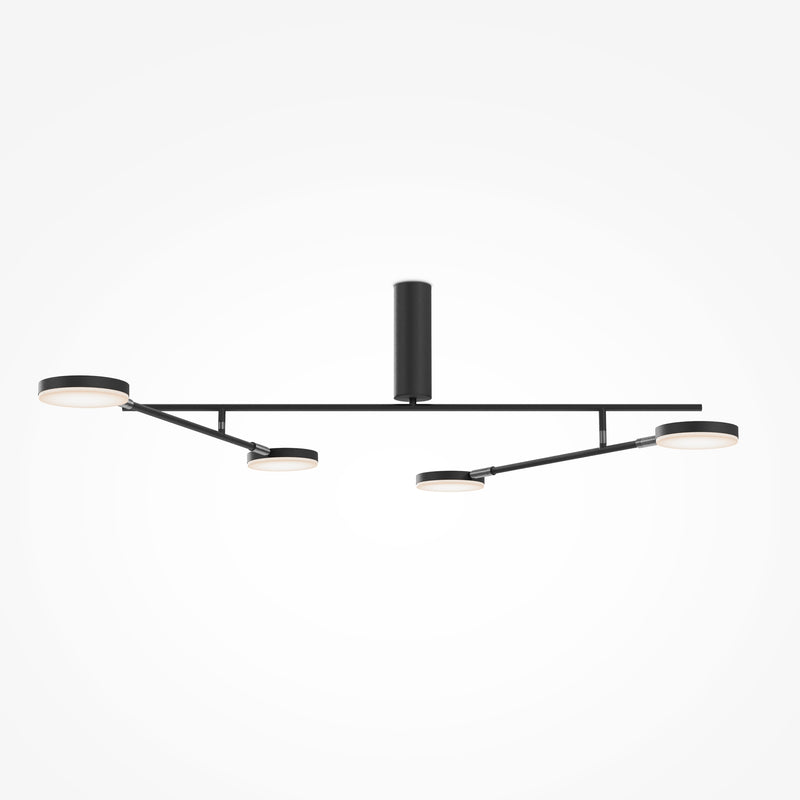Plafoniera Modern Negru