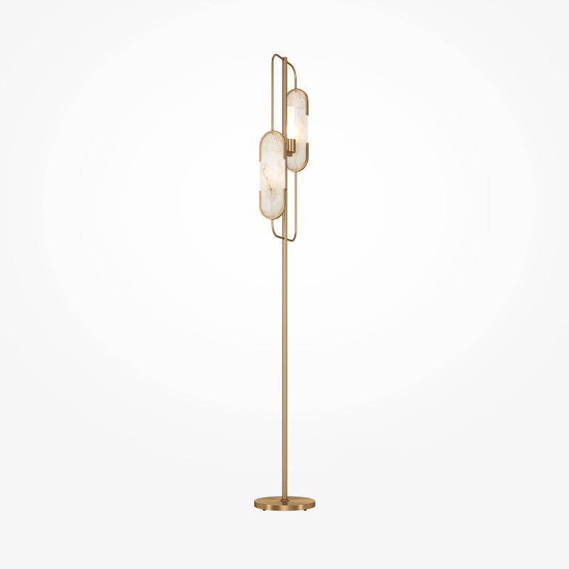 Lampadar modern Maytoni Marmo Auriu, 2XG9