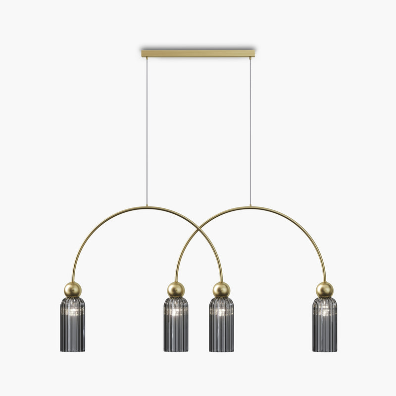 Lustra Modern Auriu