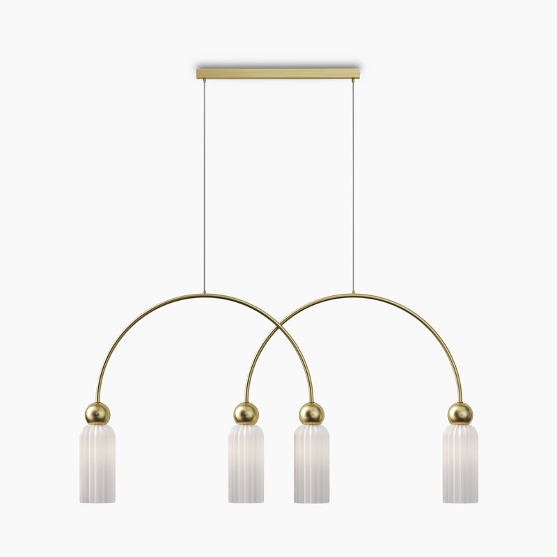 Lustra Modern Auriu
