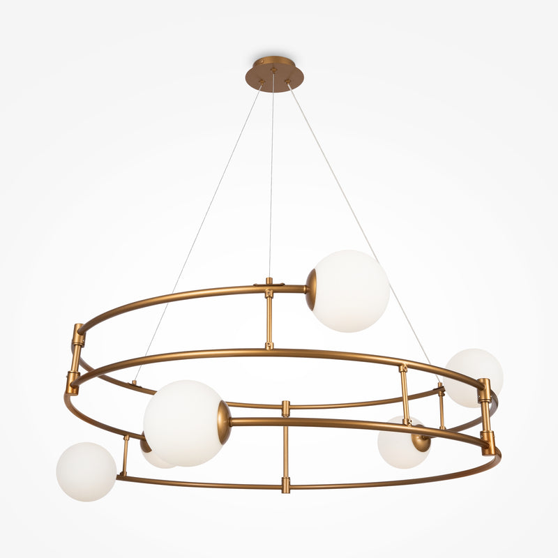 Lustra Living Maytoni Balance Auriu, 6XG9