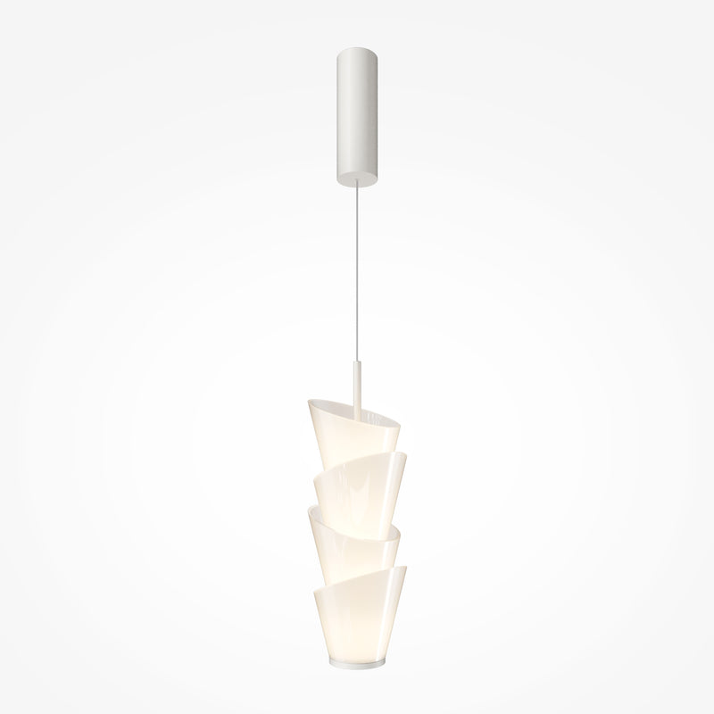 Lustra Modern Alb