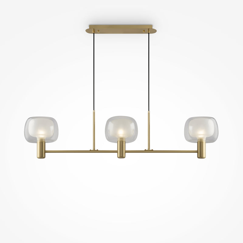 Lustra Living Maytoni Vision Auriu, 3XE14