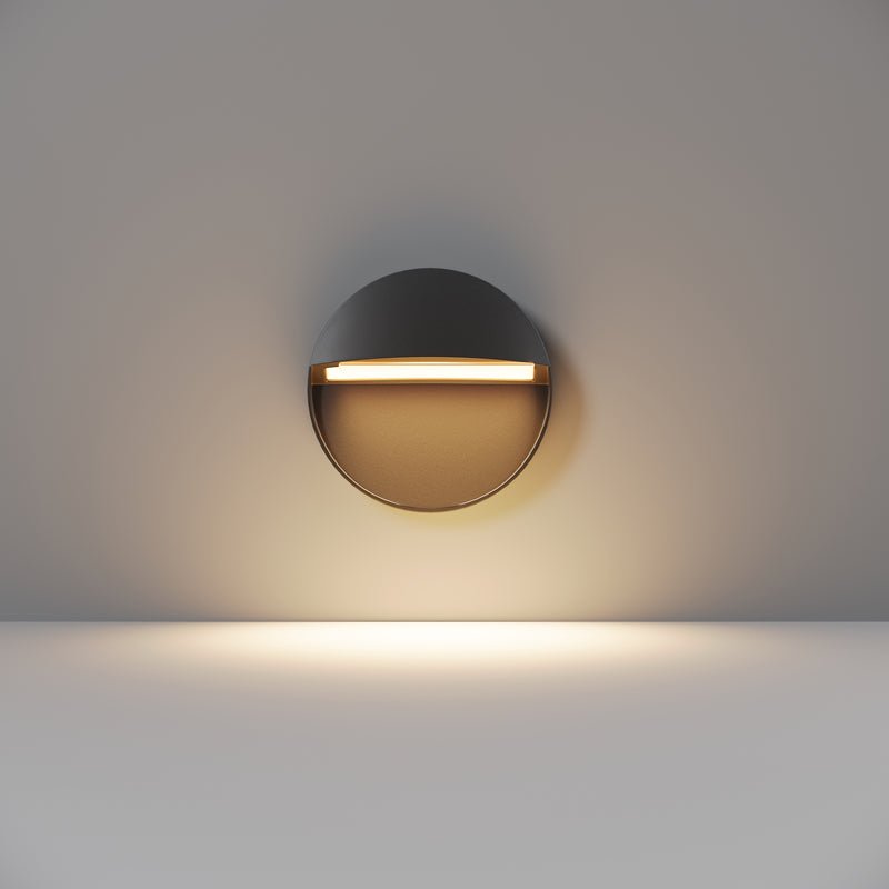 Lampa pentru iluminat scari Maytoni Outdoor Mane, Negru, LED 3W, 100lm 3000K