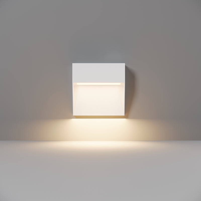 Lampa pentru iluminat scari Maytoni Outdoor Mane, Alb, LED 3W, 100lm 3000K