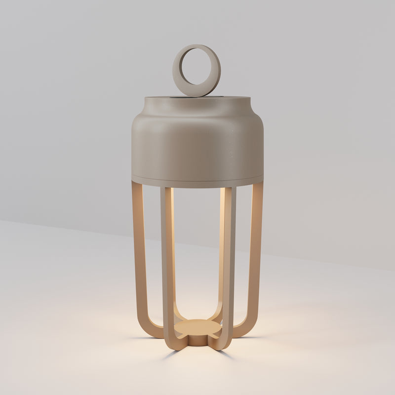 Lampa portabila Outdoor Bej